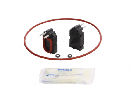 Piese Camioane - Set reparatie supapa frana sericiu modulator EBS (Potriveste: 480 104 001 0, 480 104 002 0, 480 104 007 0, 480 104 008 0, 480 104 009 0, 2 buc.; bobina)