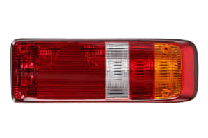 Piese Camioane - Stop lampa spate dreapta (cu lampa ceata, lumina marsalier, cu lumina stop, lumina parcare, reflector triunghiular, cu soclu) potrivit KOGEL; SCHMITZ