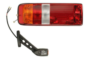 Piese Camioane - Stop lampa spate dreapta (cu semnalizare, cu lampa ceata, lumina marsalier, cu lumina stop, lumina parcare, reflector triunghiular, cu lampa extensie, cu cablu) potrivit KOGEL; SCHMITZ