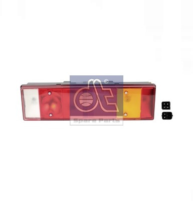 Stopuri - Stop lampa spate stanga cu bulb deschis 24V, reflector, soclu dreptunghiular 6 pini VOLVO FH 12, FH 16, FL 10, FL 12
