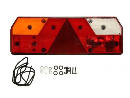 Stopuri - Stop lampa spate stanga EUROPOINT I triunghi reflector, soclu 7 pini spate