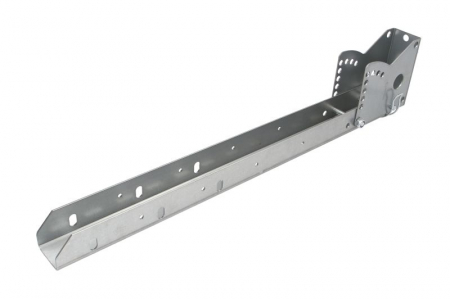 Piese Camioane - Suport acoperire galvanizat stanga 700mm