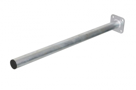 Aripa - Suport fixare aripa teava, diametru: 42mm, lungime: 700mm, patrat, zincat