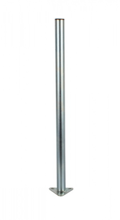 Aripa - Suport fixare aripa teava, diametru: 42mm, lungime: 800mm, drept; triunghi, zincat