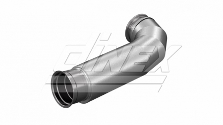 Racord evacuare - Teava esapament (diametru:110mm, lungime:630mm) potrivit MAN TGS; TGX