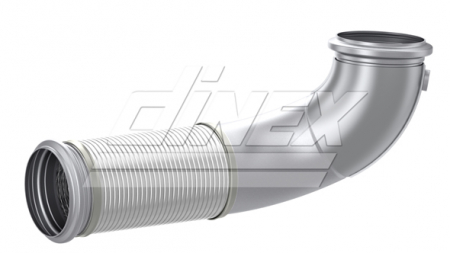 Racord evacuare - Teava esapament (diametru:127mm/147mm, lungime:600mm) potrivit VOLVO