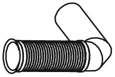 Teava esapament (lungime:450mm) EURO 5 potrivit MAN TGS I D2066LF06-D2676LF25 dupa 2007 [1]