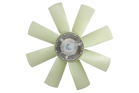 Sistem racire - Vascocuplaj ventilator (cu ventilator, 750mm, numar palete 8, numar pini 6) potrivit VOLVO FH II D13C380-D13K540 01.12-