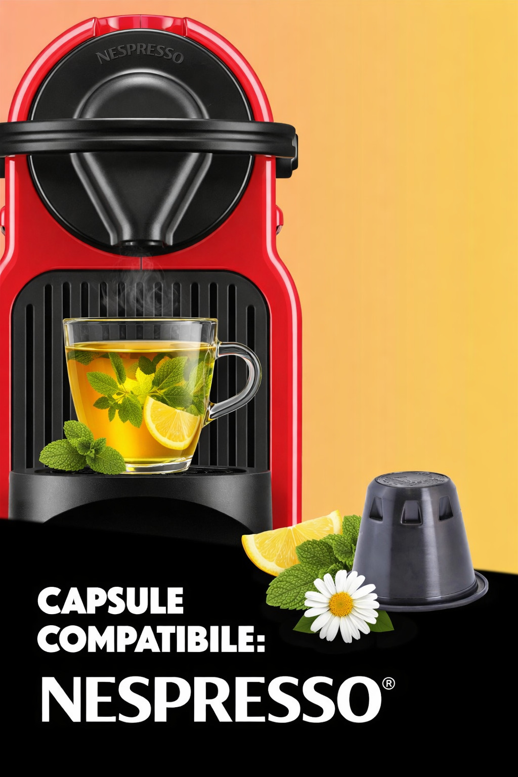 Capsule ceai compatibile Nespresso