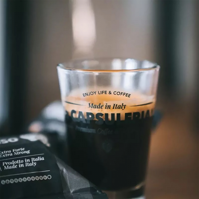 Cafea Black Espresso, 100 capsule compatibile Nespresso [5]