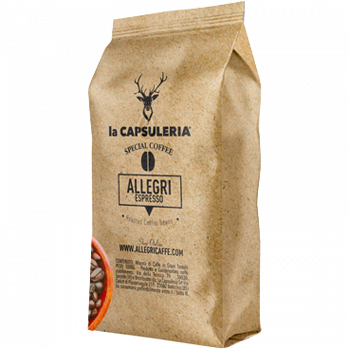 Cafea boabe Allegri Espresso, Robusta, 1 KG - Capsuleria [1]