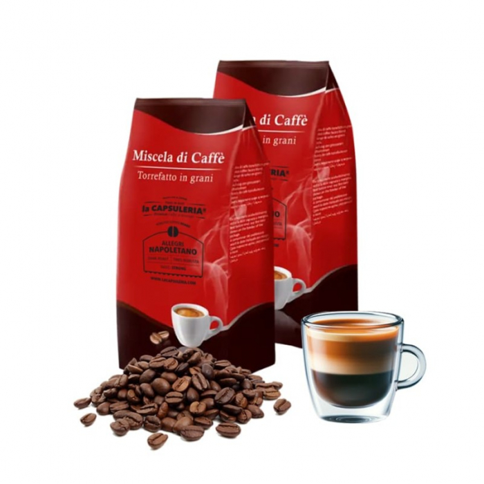 Cafea boabe Allegri Napoletano, Robusta, 1 KG, La Capsuleria - Capsuleria.ro [4]