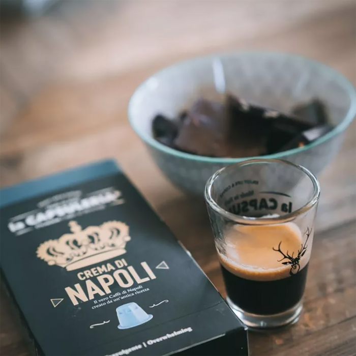 Cafea Espresso Napoli, 10 capsule compatibile Nespresso, La Capsuleria [5]