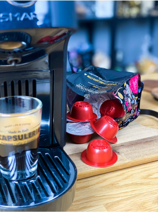 Cafea Deca Intenso, 10 capsule compatibile Bialetti®*, La Capsuleria - Capsuleria.ro [5]