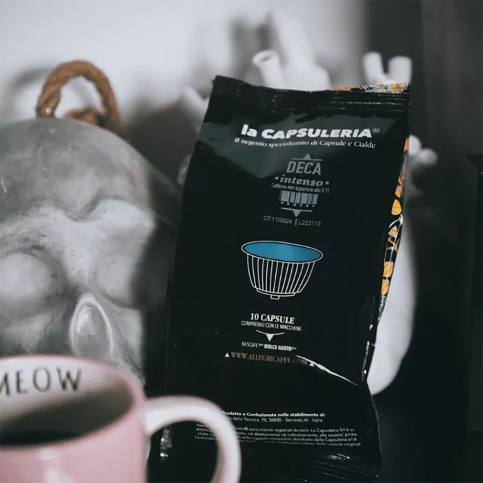 Cafea Deca Intenso, 16 capsule compatibile Nescafe Dolce Gusto, La Capsuleria [4]