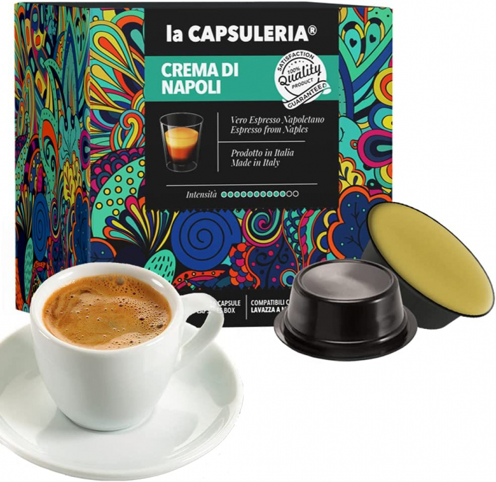 Kit degustare cafea, 126 de capsule compatibile Lavazza a Modo Mio, La Capsuleria [6]