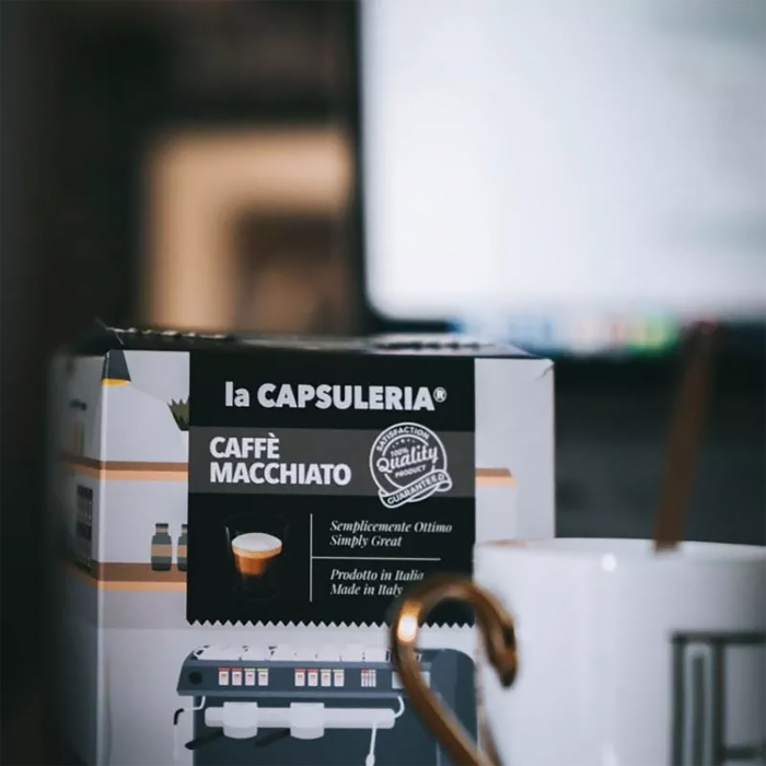Cafea Macchiato, 10 capsule compatibile Nespresso - Capsulerria [5]