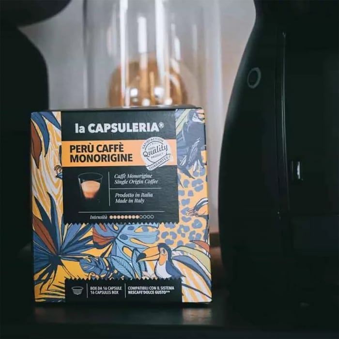 Cafea Peru Monorigine, 96 capsule compatibile Nescafe Dolce Gusto [5]