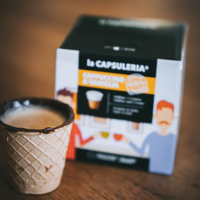 Cappuccino cu Vanilie, 10 capsule compatibile Nespresso - Capsuleria [6]