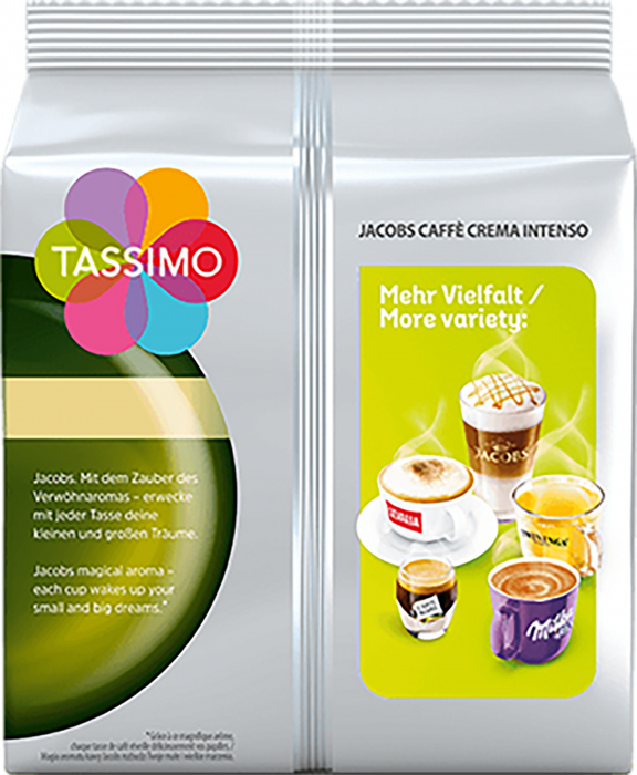 Capsule cafea, Jacobs Tassimo Café Crema Intenso, 16 bauturi x 150 ml, 16 capsule | Capsuleria.ro [3]