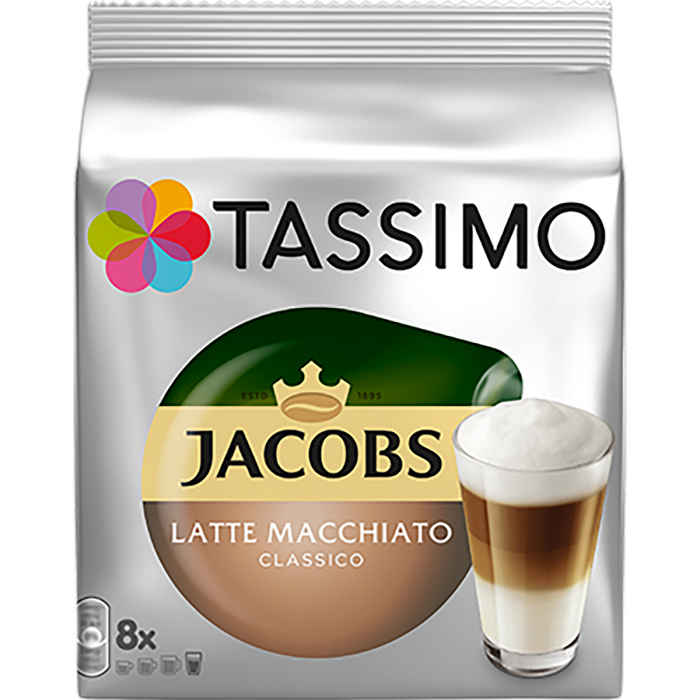 Capsule cafea, Jacobs Tassimo Latte Machiato, 8 bauturi x 295 ml, 8 capsule specialitate cafea + 8 capsule lapte | Capsuleria.ro [5]