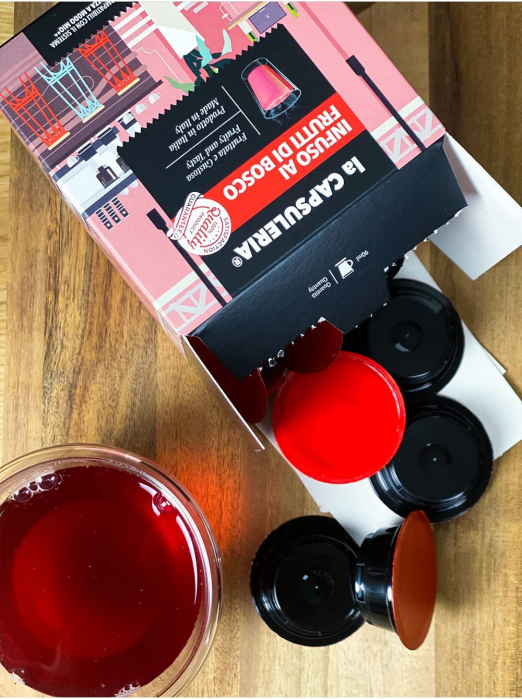 Ceai de Fructe de Padure, 128 capsule compatibile Lavazza®* a Modo Mio®*, La Capsuleria | Capsuleria.ro [3]