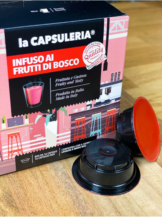Ceai de Fructe de Padure, 16 capsule compatibile Lavazza®* a Modo Mio®*, La Capsuleria | Capsuleria.ro [5]