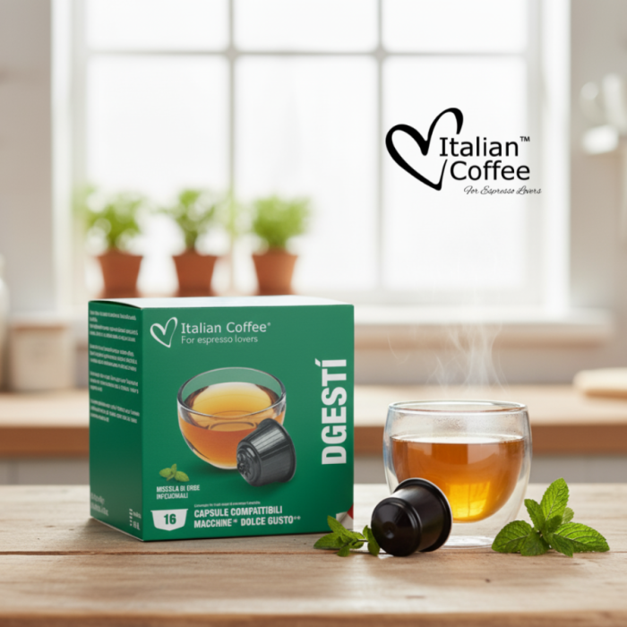 Capsule Ceai de Plante Digestiv compatibile cu Dolce Gusto - Italian Coffee [2]