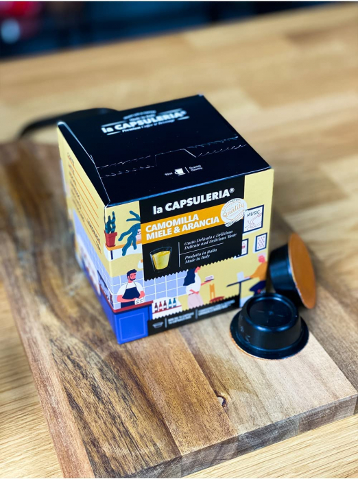 Ceai de Musetel cu Miere si Portocale Mio, 16 capsule compatibile Lavazza®* a Modo Mio®*, La Capsuleria | Capsuleria.ro [3]