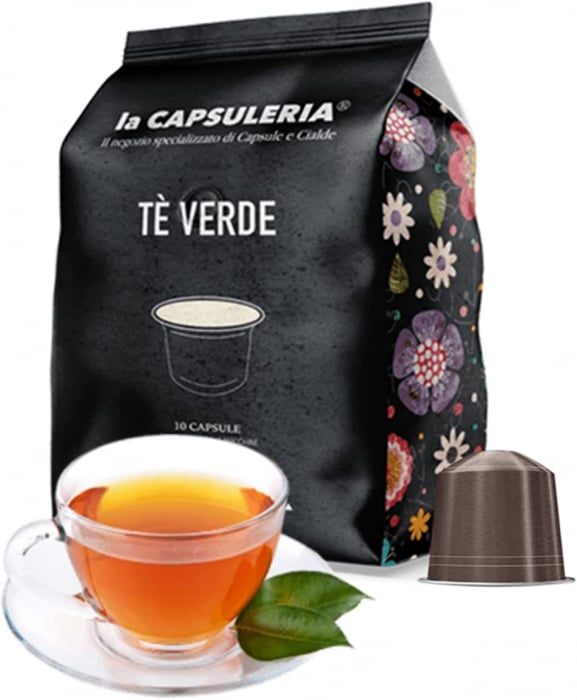 Ceai Verde, 10 capsule compatibile Nespresso - Capsuleria [1]