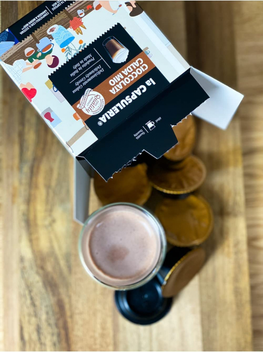 Ciocolata Calda, 128 capsule compatibile Lavazza®* a Modo Mio®*, La Capsuleria | Capsuleria.ro [2]