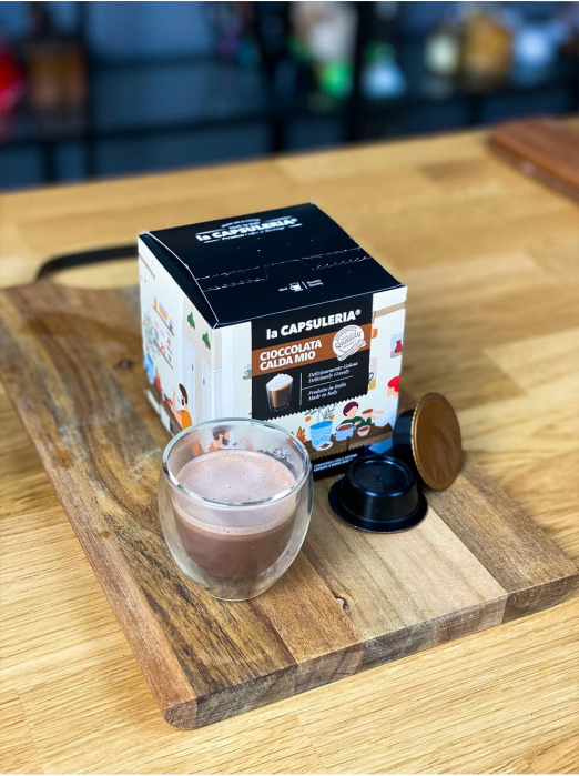 Ciocolata Calda, 16 capsule compatibile Lavazza®* a Modo Mio®*, La Capsuleria | Capsuleria.ro [5]