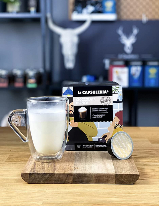 Ciocolata Calda Alba, 96 capsule compatibile Dolce Gusto - Capsuleria [5]