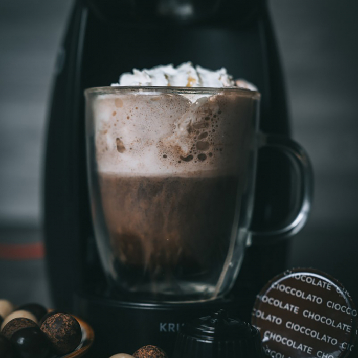 Ciocolata Calda cu gust de Fistic, 96 capsule compatibile Dolce Gusto, La Capsuleria [4]