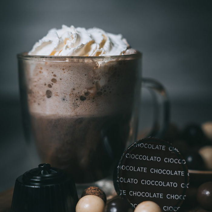 Ciocolata Calda cu gust de Fistic, 96 capsule compatibile Dolce Gusto, La Capsuleria [3]