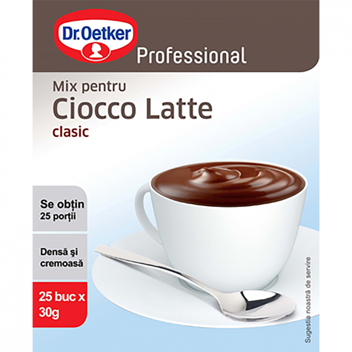 Ciocolata calda professional, Dr.Oetker, 25 x 30 g [2]