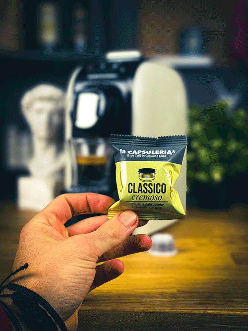 Cafea Classico Cremoso, 10 capsule compatibile Capsuleria [2]
