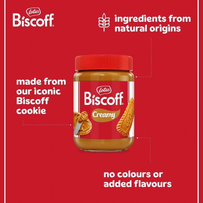 Crema de biscuiti Biscoff, Lotus, 400 g - Capsuleria.ro [2]