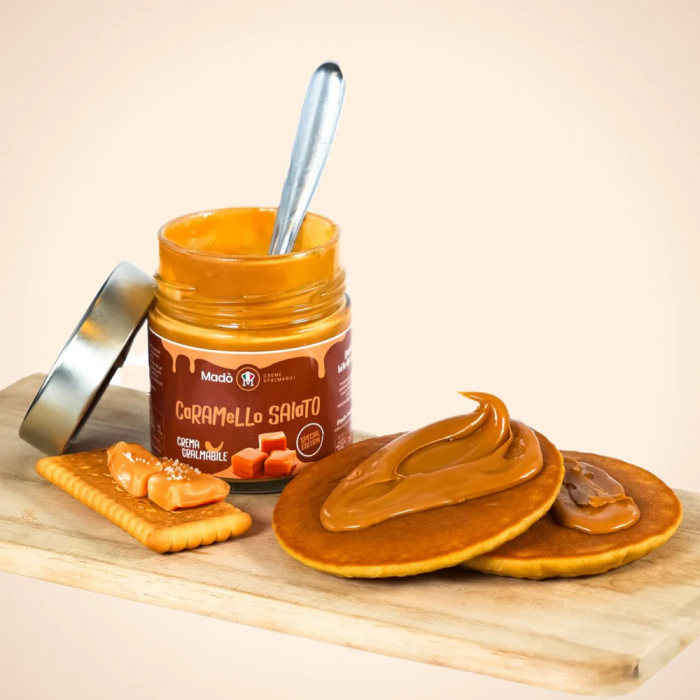 Crema tartinabila cu Caramel Sarat, Madò, 200 g [3]