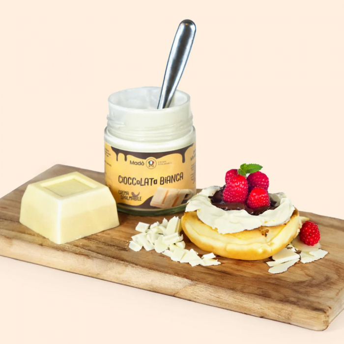 Crema tartinabila cu Ciocolata Alba, 350 g, Madò [3]