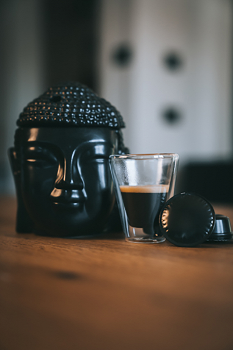 Cafea Black Mio, 16 capsule compatibile Lavazza a Modo Mio | Capsuleria.ro [7]