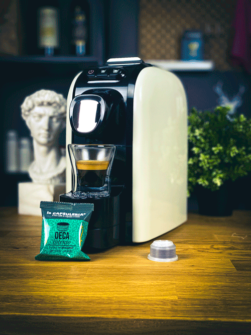 Cafea Deca Intenso, 10 capsule compatibile Capsuleria [3]
