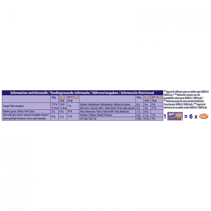 Fursecuri cu interior moale de ciocolata, Milka Cookies Sensation, 156 g [3]