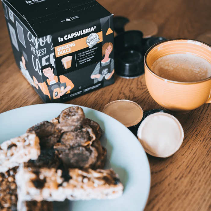 Capsule Cafea Ginseng Dulce compatibile cu Lavazza a Modo Mio - La Capsuleria [7]