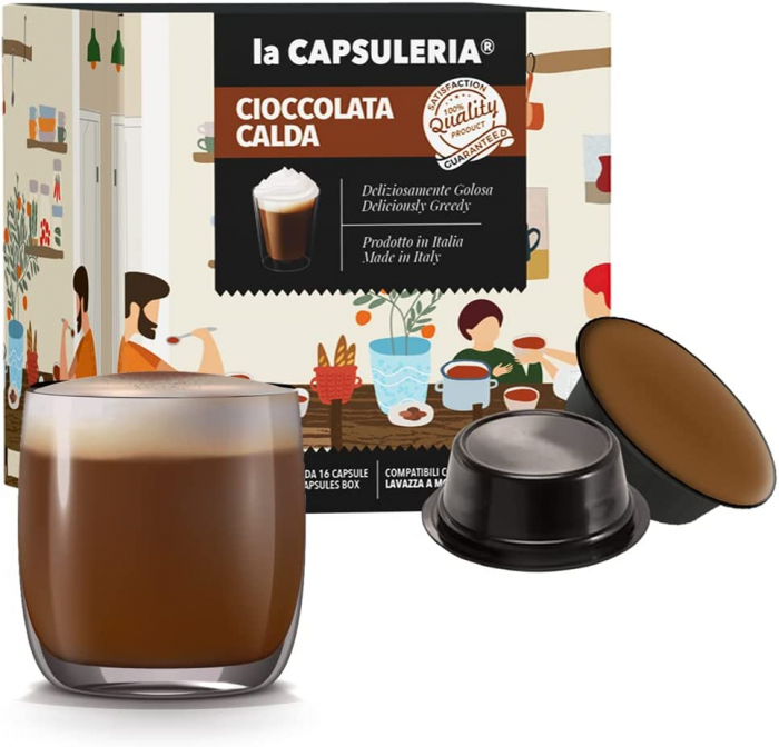 Kit degustare cafea cu arome si ceai, 112 capsule compatibile Lavazza a Modo Mio, La Capsuleria [6]