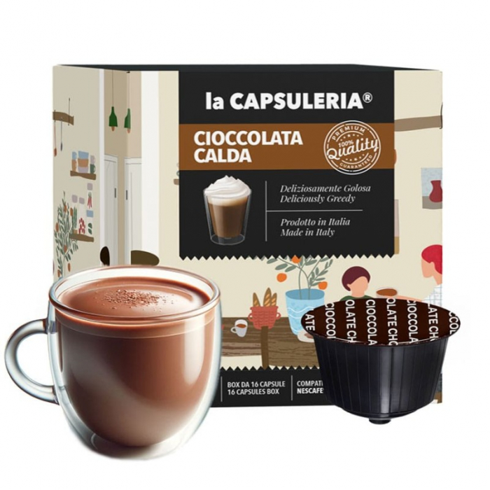 Kit degustare ciocolata calda, 58 de capsule compatibile Nescafe Dolce Gusto [5]
