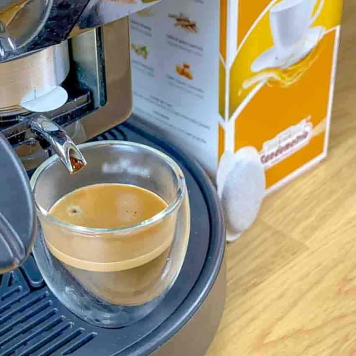 Cafea cu Ginseng, 18 paduri compatibile ESE44, Sandemetrio [4]