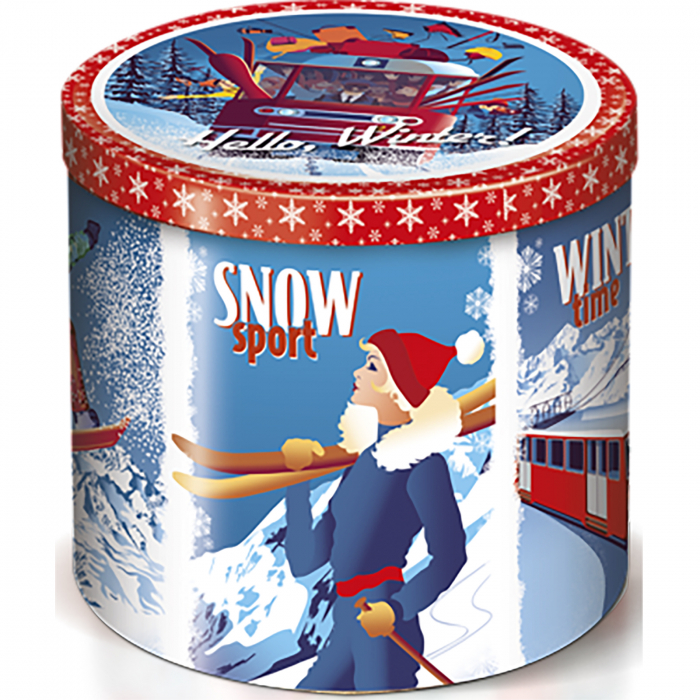 Panettone traditional, Balocco in cutie metalica cadou, 750 g [3]