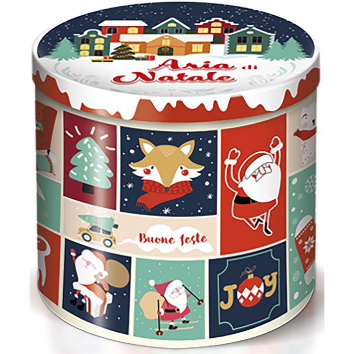 Panettone traditional, Balocco in cutie metalica cadou, 750 g [2]