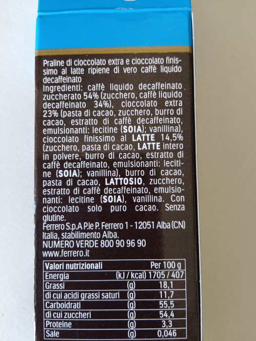 Praline de ciocolata cu aroma de cafea decofeinizata, Pocket Coffee, 62 g, 5 buc [2]